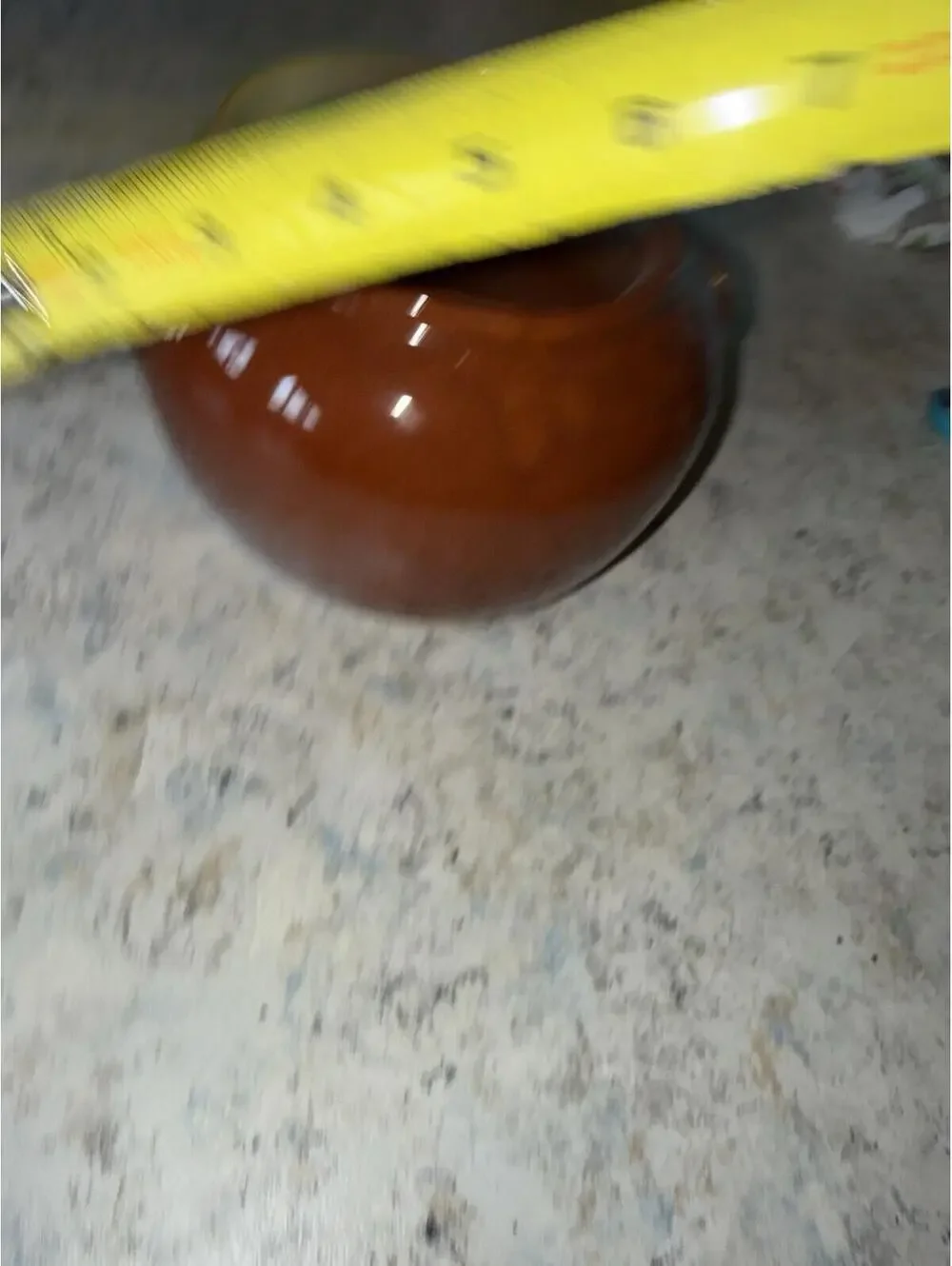 Vintage Bean Pot Handle Rustic Earthenware Bowl 10 Inch, Country, Cottage Core